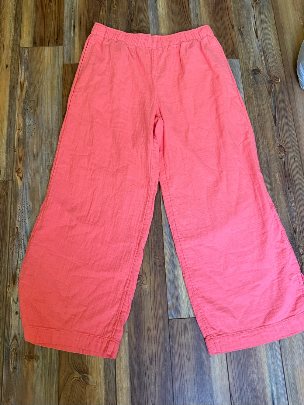 Old Navy Kids Coral Wide-Leg Pants